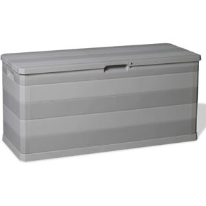 SWEIKO Garden Storage Box Grey 117x45x56 cm VDTD27996