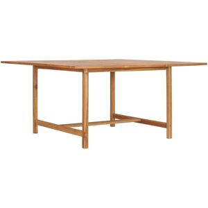 SWEIKO Garden Table 150x150x76 cm Solid Teak Wood FF49008UK