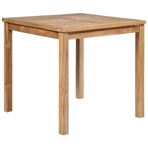 SWEIKO Garden Table 80x80x77 cm Solid Teak Wood VDTD29162