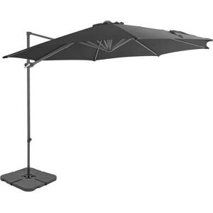 SWEIKO Outdoor Umbrella with Portable Base Anthracite VDFF19161UK