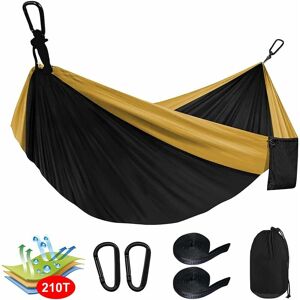 Rhafayre - Ultra-light camping hammock, supports up to 300 kg Ultra-light, breathable camping hammock with carry bag for outdoor travel, 300 x 200 cm