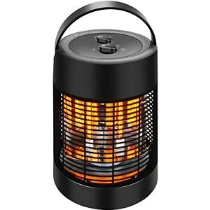 Vaunt - Outdoor Electric Oscillating Patio Heater 240V Safe Cool Touch Anti-Tip