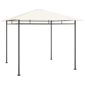 Gazebo 3x3x2.7 m Cream 180 g/m² Vidaxl Cream