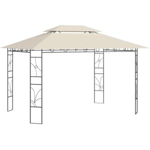 Vidaxl - Gazebo 4x3x2.7 m Cream 160 g/m² Cream