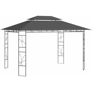 Vidaxl - Gazebo 4x3x2.7 m Anthracite 160 g/m² Anthracite