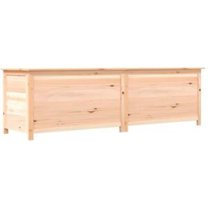 Outdoor Cushion Box 200x50x56 cm Solid Wood Fir Vidaxl Natural