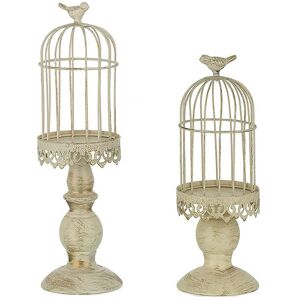 Vintage Birdcage Candlestick, Wedding Table Decorative Candlesticks, Wrought Iron Carved Candlestick Ornaments, s+l Denuotop