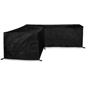 Vonroc - Premium garden lounge sofa cover L-shape 215x215x85 h: 70cm