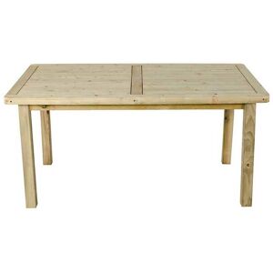 FOREST Wooden Rosedene Single Garden Patio, Terrace Courtyard Table Pressure Treated