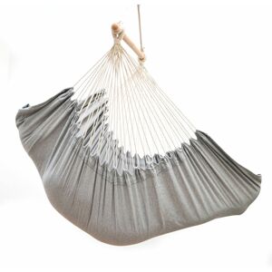 Amanka Xxl Hanging Chair with Side Compartment and Cushion 220x120 cm Outdoor Hammock - grau