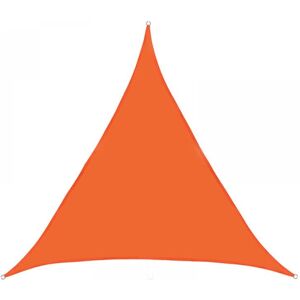 Cyslmuk - 1PC 3 x 3 x 3 m Orange Triangle Sun Shade Sail uv Protection Sunscreen Waterproof Sunshade Sail for Outdoor Patio Pergola