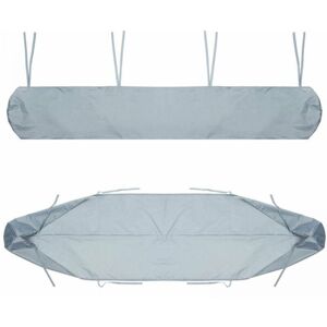CYSLMUK 1PC 5m Awning Cover Bag(Grey), Black Patio Awning Dust Cover Storage Bag for Yard and Garden