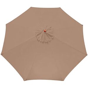 Tlily - 1Pcs Outdoor Patio Shield Rain Cover Parasol Fabric Sunshade Umbrellas Replacement Cloth Parasol Garden Sunshade