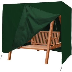 LINGHHANG 220x125x170cm(green), Protective Cover for Swing Chair pe Garden Chair Cover, Garden Furniture Cover, Waterproof Anti-UV Tarpaulin, Tear-Resistant,