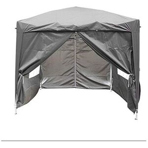 Aquariss - 3 x 3m Garden Pop Up Gazebo Marquee Patio Canopy Wedding Party Tent - Red