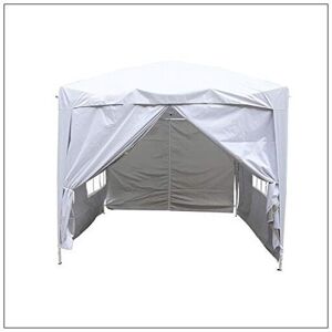 AQUARISS 3 x 3m Garden Pop Up Gazebo Marquee Patio Canopy Wedding Party Tent - White