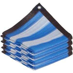 Cyslmuk - 2 x 4 m Shade Cloth, 85% Sun Protection, Mesh Tarp with Grommets, Heavy Duty Shade Cloth, Sunblock Net for Pergola, Patio, Garden