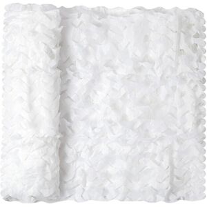 Cyslmuk - 2x3m White Hollow Sunshade Cloth, Outdoor Decorative Courtyard, Basic Sunshade