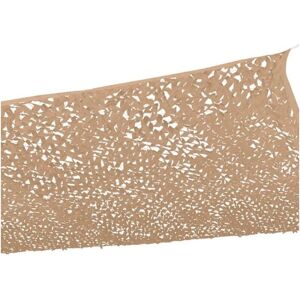 Cyslmuk - 3x4 m Rectangular Shade Sail, Sand Color Design, Camouflage, Sun Protection Net, Outdoor Field Net