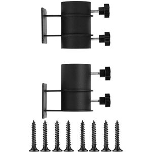 Alwaysh - Pack Patio Umbrella Stands, Heavy Duty Outdoor Umbrella Mounting Brackets for Fixing on Patio, Balcony or Outdoor Yard