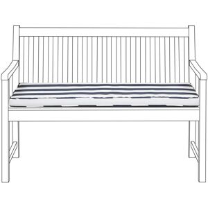 BELIANI Bench Seat Pad Cushion VIVARA 112 x 54 cm Navy Blue