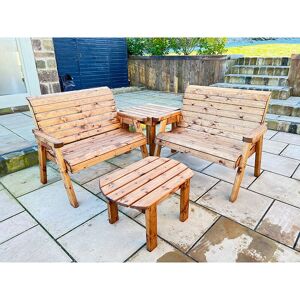 CHARLES TAYLOR Burghley Corner Set - L190 x W178 x H98 - Redwood
