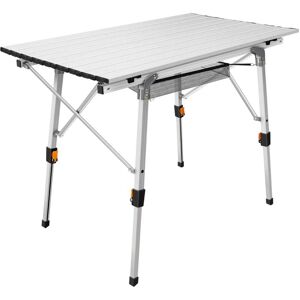 DAYPLUS Camping Desk Roll-up Aluminium Folding Picnic Table Outdoor BBQ Party w/ bag - 3ft