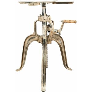 Biscottini - Garden table leg base Solid iron and cast iron structure, ideal for indoors and outdoors. Stone, marble, glass, wood tops