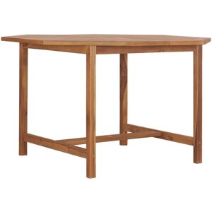 Bonnevie - Garden Dining Table,Outdoor Table 110x110x75 cm Solid Wood Teak VSVS465862