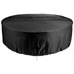 DEWDAT Garden furniture cover, waterproof and durable round garden table cover for outdoor patio furniture, uv protection and dustproof dining chairs, 230 x
