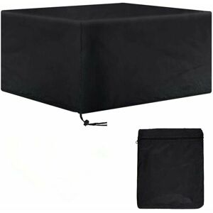 DEWDAT Garden Furniture Covers, Garden Table Covers Rectangular, Heavy Duty 420D Oxford Rattan Patio Furniture Set Cover, Waterproof Cover for Garden