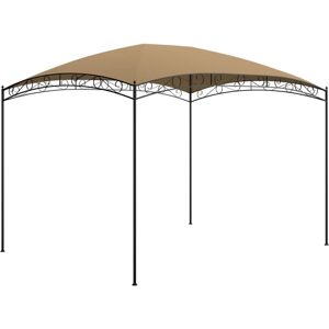 Bonnevie - Gazebo,Garden pavilion 3x4x2.65 m Taupe 180 g/m² VSVS950199