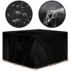 Gracious Gardens - Waterproof Outdoor Patio Furniture Cover uv Resistant Heavy Duty Oxford Fabric - Square - 150 x 150 x 75cm