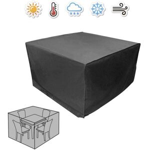 Green Bay - Greenbay Outdoor Garden Patio Oxford Furniture Cover for Rattan Table Square Cube 122x122x76cm