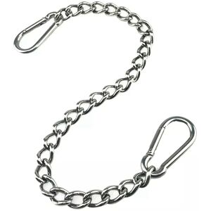 Tlily - Hanging Chair Chain with Two Carabiners, Heavy Duty Porch Swing Hammock Chain Kit,for Hammock Swings(99cm)