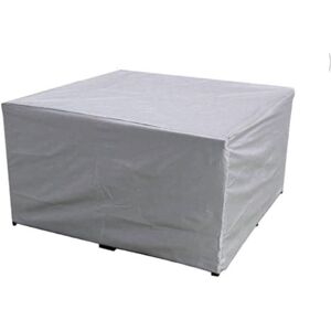 IKODM Heavy Duty Oxford Garden Furniture Covers, Waterproof Patio Table Cover Dustproof Windproof, Anti-UV Table Protector Cover for Outdoor Chairs,