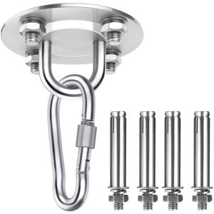 ZVD - Heavy duty stainless steel hammock hanging kit (maximum load 450 kg) with 1 screw