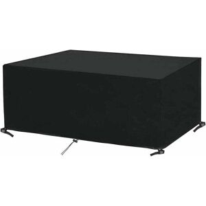 ZVD - Housse Table Jardin Rectangulaire Housse de Protection pour Salon de Jardin Housse de Protection Imperméable pour Meubles de Jardin Bâche de