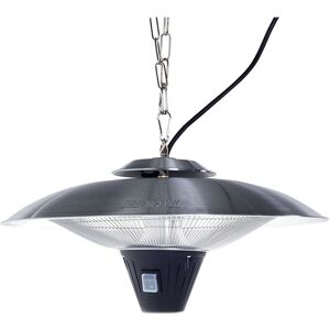 Beliani - Modern Outdoor Garden Heater Ceiling Mounted Round Patio Silver Kaba