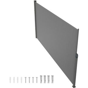 Mophorn - Retractable Side Awning, 63''x 118'' Outdoor Privacy Screen, 180g Polyester Water-proof Retractable Patio Screen, uv 30+ Room Divider Wind
