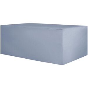 Beliani - Outdoor Furniture Rain Cover Grey pvc Fabric 260x120x90 cm chuva