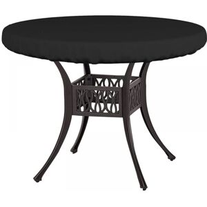 CYSLMUK Outdoor Protective Cover for Coffee Table Small Coffee Table Cover Garden Furniture Cover for Small Round Table Top Bistro Table Cover Anti uv 210D