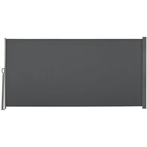 Outsunny 3x1.6M/3x1.8M/3x2M Retractable Side Awning Screen Fence Patio Privacy Divider 3x1.6M