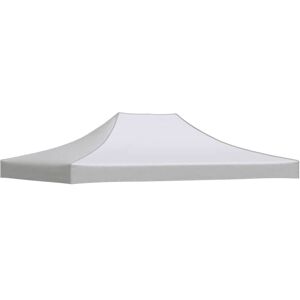 Party Tent Roof 4x3 m White 270 g/m² Vidaxl
