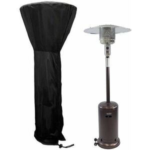 Dewdat - Patio Heater Cover, Waterproof Heavy Duty Outdoor Garden Round Furniture Protector for Patio Heaters, 221x85x48CM