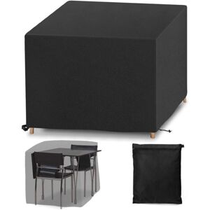 LINGHHANG Protective Cover Furniture Cover, 420D Garden Furniture Cover, Outdoor Table Cover Waterproof Protective Tarpaulin Waterproof Oxford Fabric,
