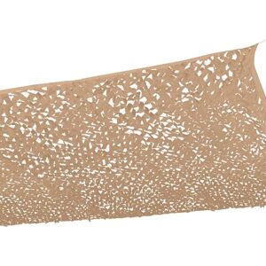 Cyslmuk - Rectangular Shade Sail Camouflage Design, 3x4 m, Sand Color, Shade Net