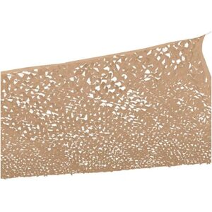 Cyslmuk - Rectangular shade sail design camouflage shade 4x4 m sand