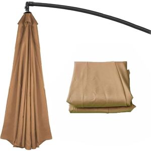 Ikodm - Replacement parasol roof, 2.7m parasol roof, 6-rib replacement parasol roof, khaki