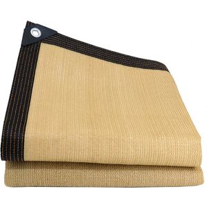 Cyslmuk - Shade cloth 2 x 4 m, 70% sun protection, shade sail with eyelets, robust, for garden, uv resistant, for greenhouses, flowers and plants